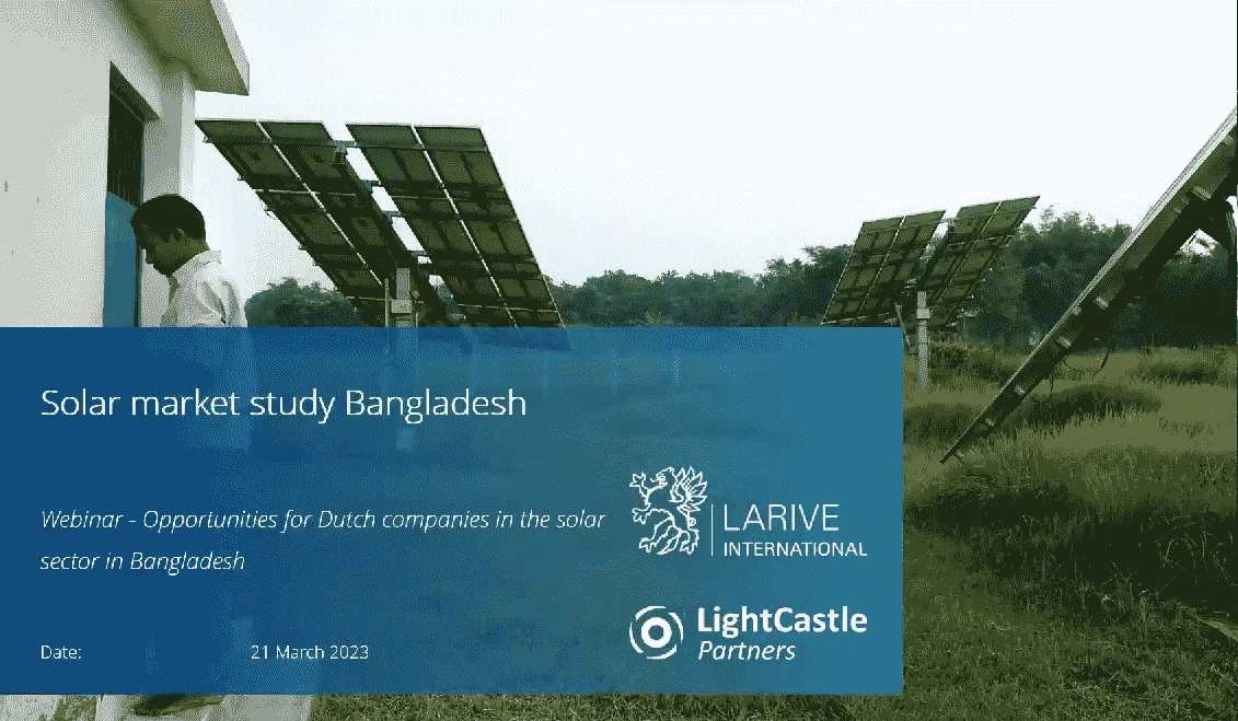 Bangladesh Renewable Energy Sector Opportunities